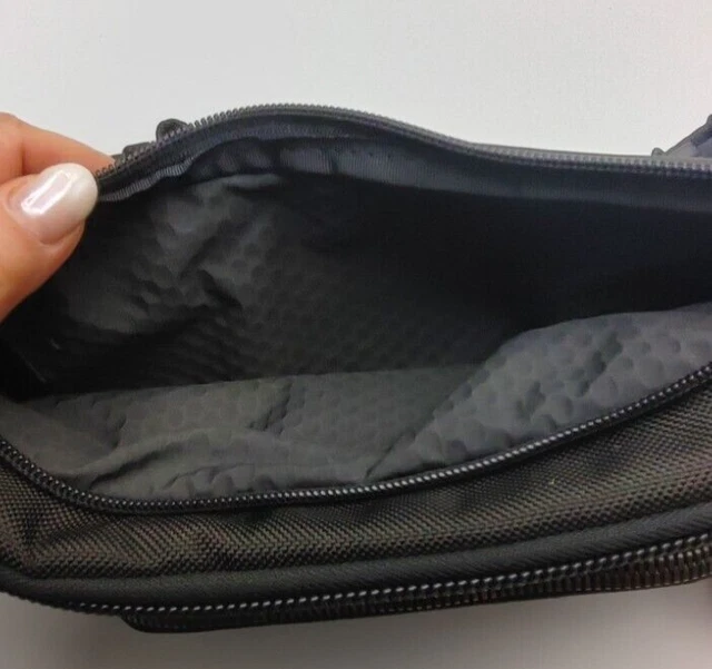 TUMI Alpha Bravo Campbell Utility Pouch Waist Pack Crossbody Bag Black Men/Women 8