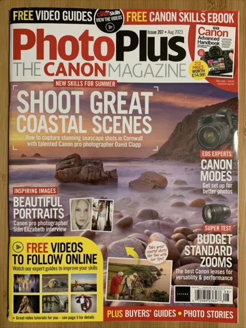 PhotoPlus The Canon Magazine Issue 207 August 2023 Shoot Great Costal Scenes