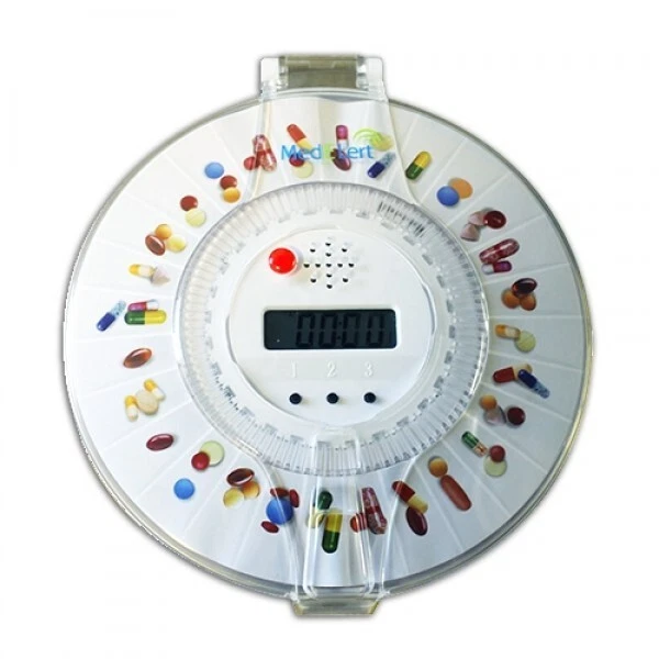 MEDELERT 28 DAY Premium Automatic Electronic Lockable Pill Organiser