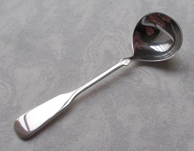 Raro Robbe & Berking Modello Spaten Rari Saucenschöpfer Di 800er Argento