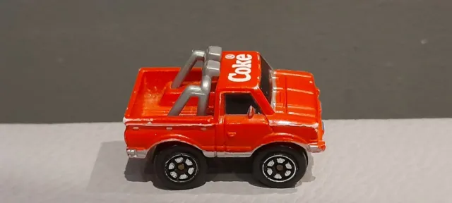 1979 Hartoy Coca Cola Tiny Tuffs Pickup  Truck Mini Vehicle Micro Machines