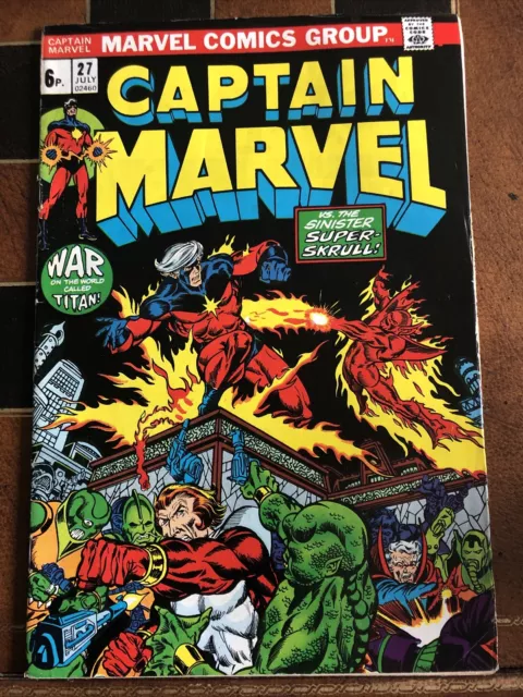 Captain Marvel / Marvel Comics / 1973 / Issue 27