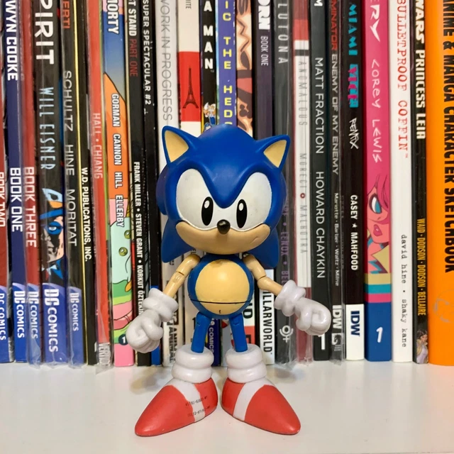 JAZWARES SONIC HEDGEHOG Classic Sonic Action Figure 3 Inch Sega Rare ...