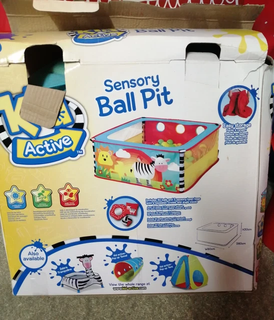 Worlds apart zebra pop up sensory ball sales pit