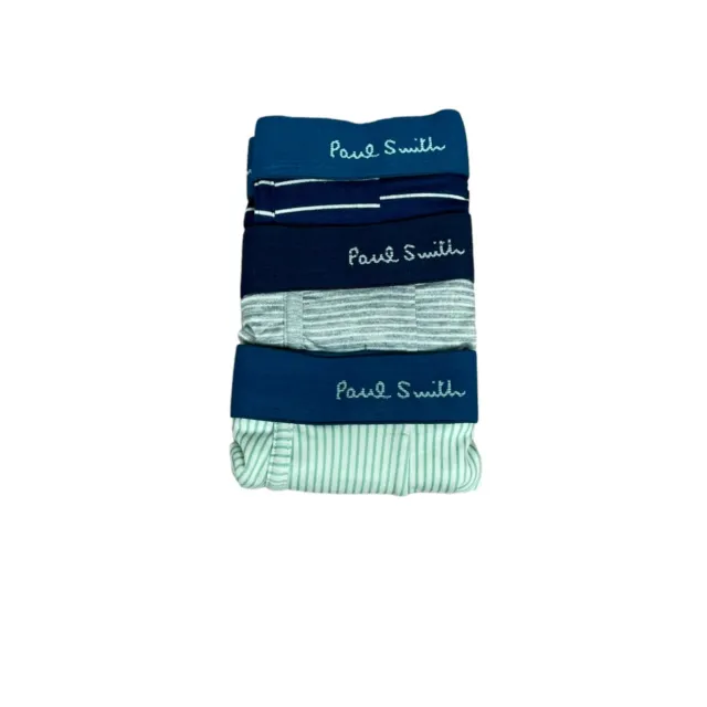 Mens Paul Smith 3 Pack Cotton Underwear Casual Stretch Comfort Multipack Boxers