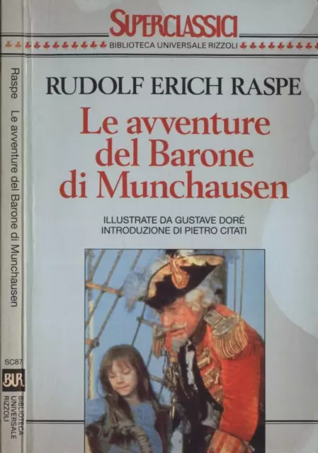 Le avventure del Barone di Munchausen. . Rudolf Erich Raspe. 1993. IED.