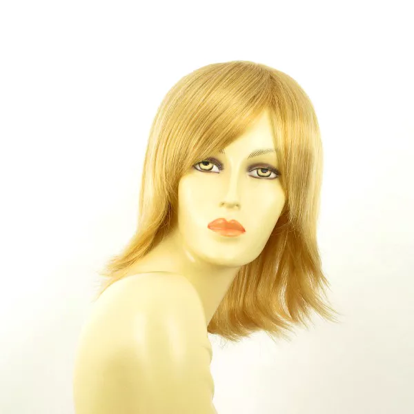 Parrucca donna semi lunga biondo chiaro dorato  URSULA LG26