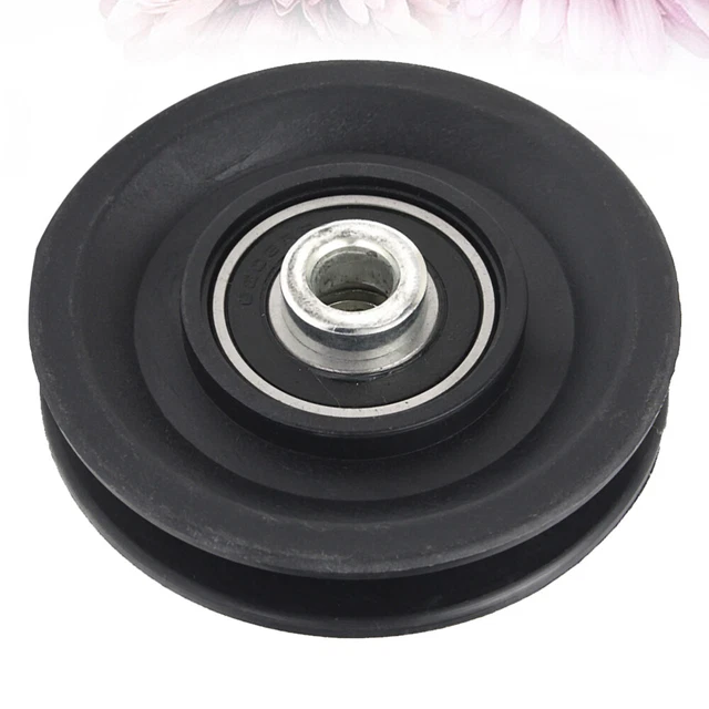 Poulie Ronde En Polyuréthane PU - Diamètre Environ 40mm, Roulement à Billes, Occasion, Pour Guidage