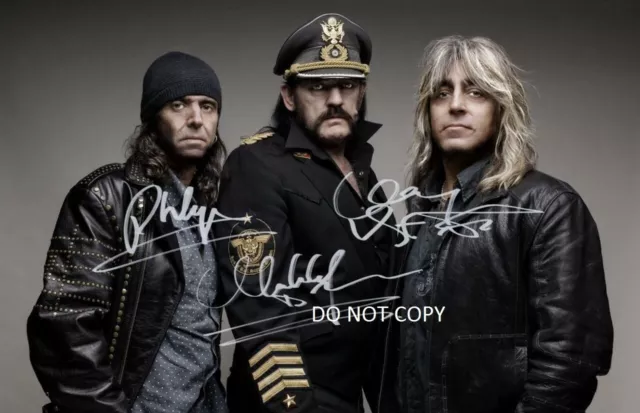 MOTORHEAD - LEMMY KILMISTER Autographed Signed 8x10 reprint Photo #1