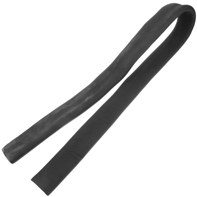 2 Tubi In Schiuma Per Impugnature - Nero, 2m Lunghezza, 28mm ID, 38mm OD, Per Attrezzi E Fitness
