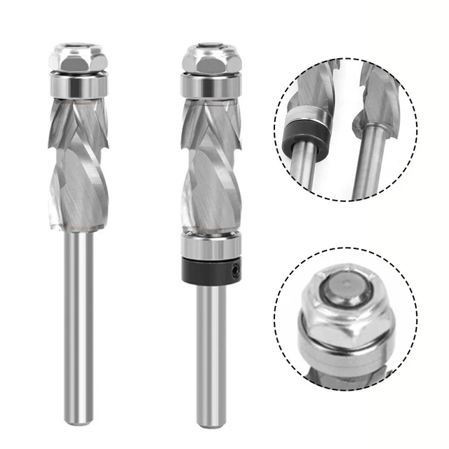 LONG LASTING ROUTER Bit with Efficient Chip Removal Ideal for Template ...