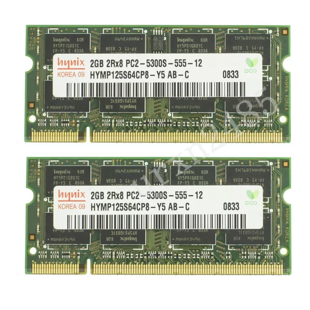 4Go 2x 2Go Dell Inspiron 1420 1440 1520 1521 1525 1526 1545 1546 1720 DDR2 IT