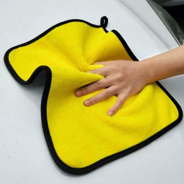 Microfiber Cleaning Cloth Wash Towel Drying Rag Car Polishing Detailing I3Z6