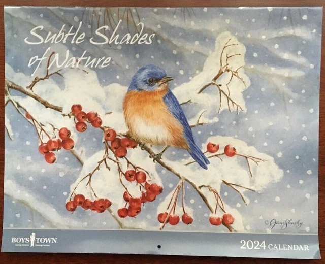 HANGING WALL CALENDAR Year 2024 Monthly Calendar BOYS TOWN All Proceeds