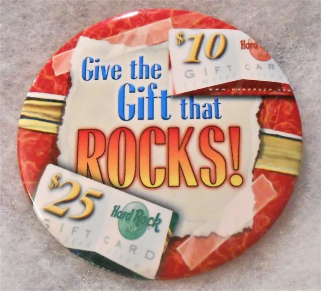 Hard Rock Cafe No Location Staff Give The Gift That Rocks Gift Cards Button