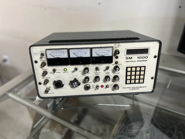 Helper Instruments SM-1000/SM1000 100 kHz-1000 MHz RF Service Monitor 1 GHz