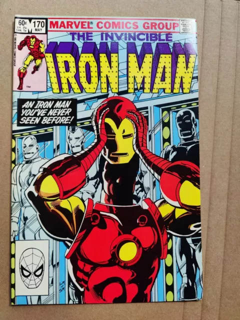 Iron Man 170 Sharp FN/VF Marvel 1983 1ST APPEARANCE JAMES RHODES AS IRON MAN