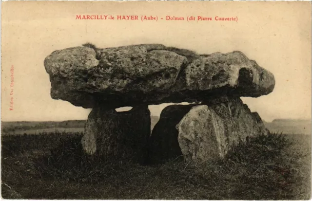 CPA Marcilly le Hayer- Dolmen FRANCE (1020802)
