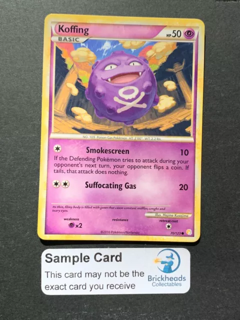 Unown - 54/123 - Uncommon- Heart Gold Soul Silver - Pokemon CARD - NM/M