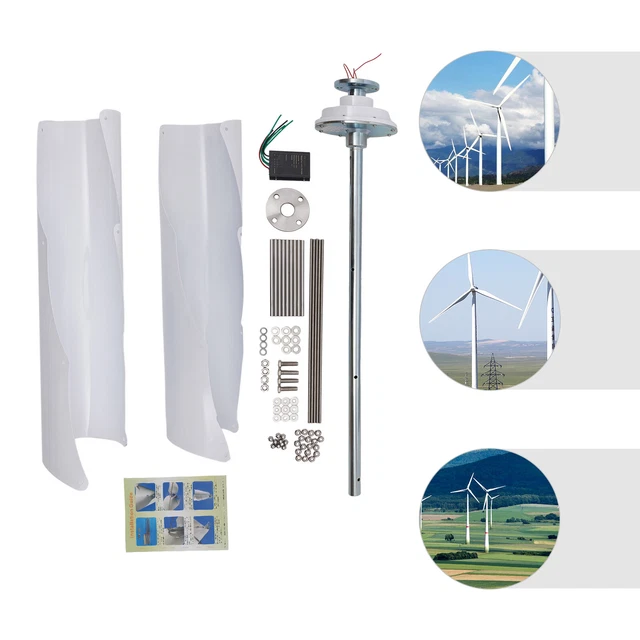 HELIX MAGLEV VERTICAL Axis Wind Power Turbine Generator Controller ...