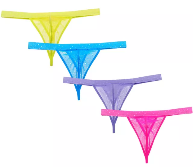 Hot Skimpy Thong Micro G-String Bikini Bottom Panty Panties Clubwear Adult  Women
