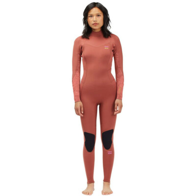 2022 Billabong Synergy 4.3MM GBS Muta donna cerniera posteriore BLACK Sands 
