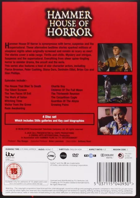 Hammer House Of Horror - Complete Collection (DVD) Peter Cushing Brian Cox 3