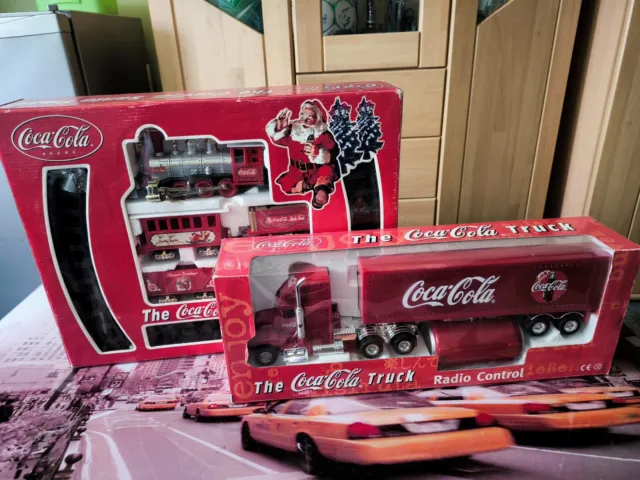 Coca Cola Truck + Train als Set *selten*