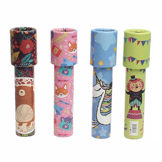 1Pc Rotating Kaleidoscope Classic Kid Science Toy Parent-child Educational -au