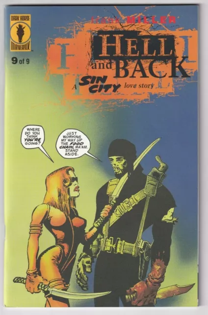 Sin City Hell And Back #9 April 2000 Dark Horse Frank Miller