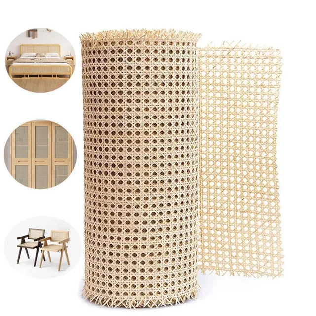 Rotan Mesh Roll Sheet Singels Caning Materiaal voor Stoelen Kit