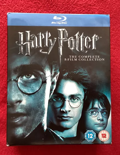 Harry Potter: The Complete 8 film collection blu-ray 11 discs