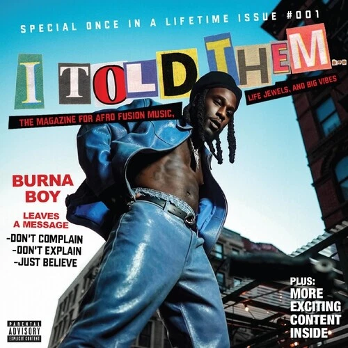 Burna Boy - I Told Them (Mod) New Cd
