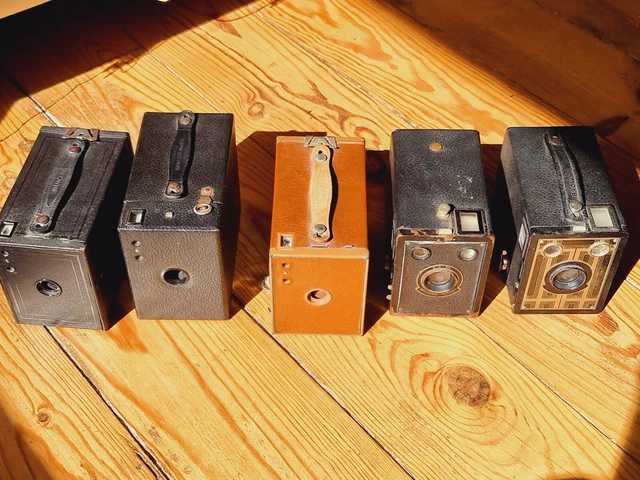FEX KODAK LUBITEL LOT DE 5 APPAREILS: Chiquita, Lubitel 2