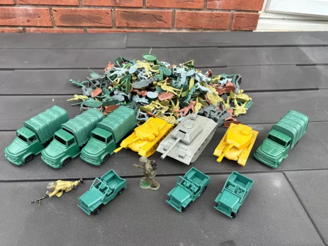 Army Soldiers & Vehicles Joblot / Collection - HUGE Collection Military