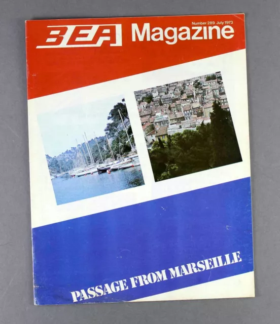 British European Airways Bea Staff Airline Magazine July 1973