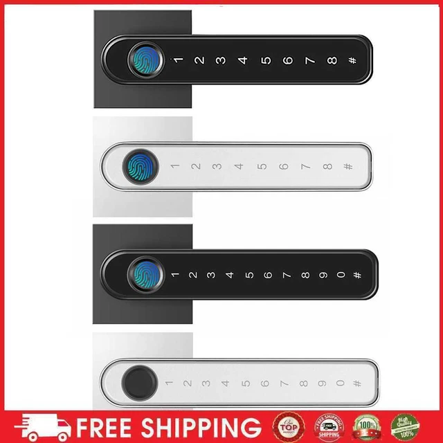 Smart TTLock Apps Control Biometric Fingerprint Password Household Lever Handle