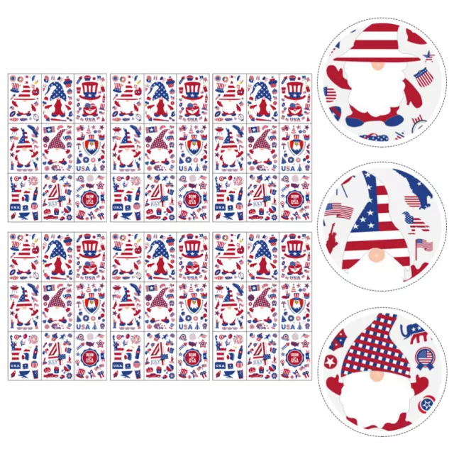 Independence Day Stickers Pvc Fourth of July 4th Window Decal