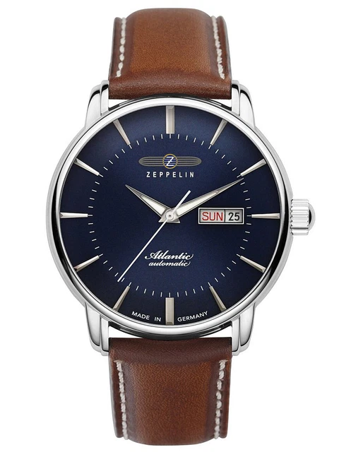 Zeppelin 8466-3 Atlantic Orologio Uomo 40mm 5ATM