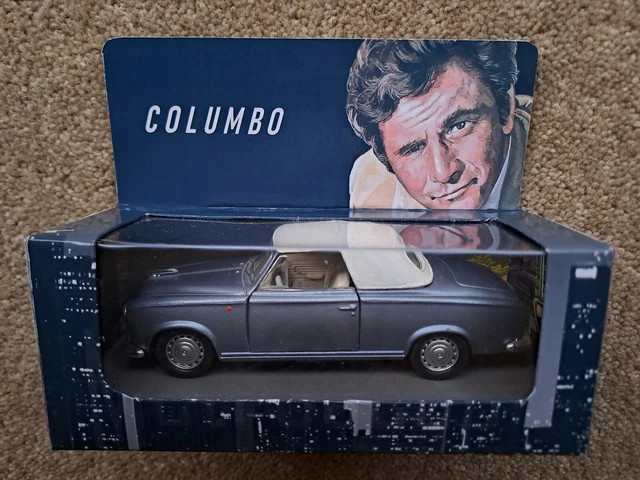 COLUMBO - Code 3 Peugeot 403 - 1:34 Scale model c/w free display box £ ...