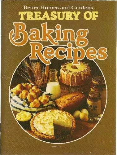 Better Homes and Gardens Treasury of Baking Recipes - Paperback - GOOD