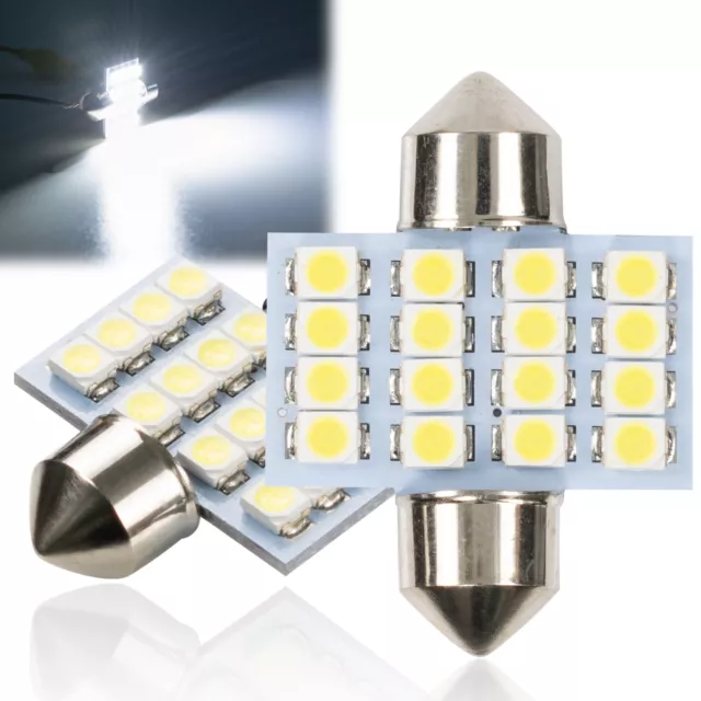 20tlg Innenraumbeleuchtung Lampe LED Auto Licht T10 31/42mm SMD