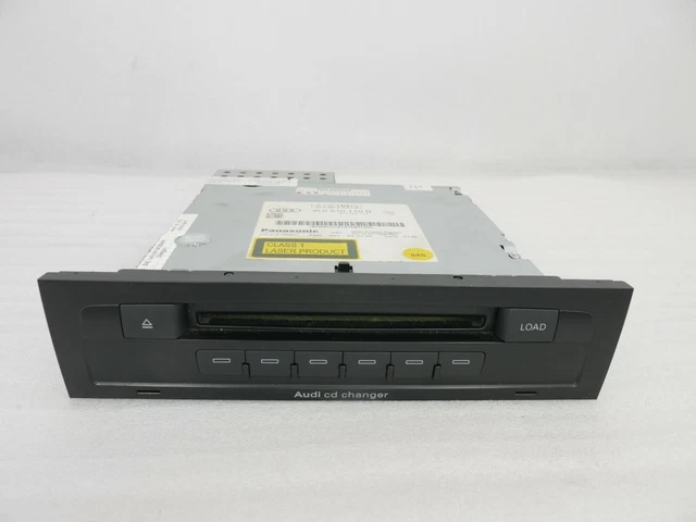 ☑️ 2007-2011 Audi Q7 Radio Cd Changer 4L0910110B Ic 50496 Sc0496