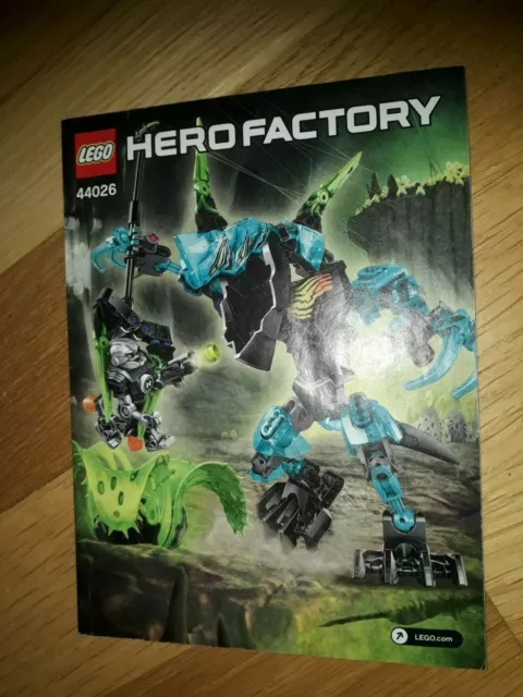 Lego bionicle 44026 hero factory Notice robot alien dinosaure livret montage