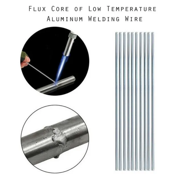 20PCS Aluminium Low Temp Universal Welding Rods Easy Brazing Stick Repair AU