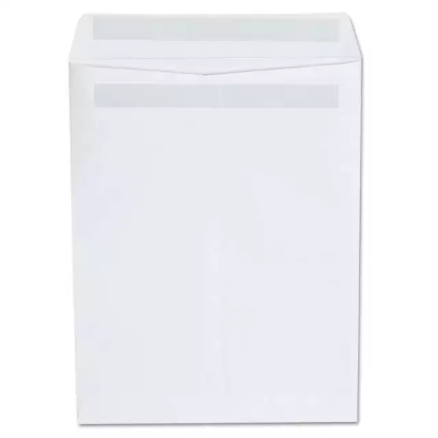 Universal Self Seal Catalog Envelope, 9 x 12, White, 100/Box