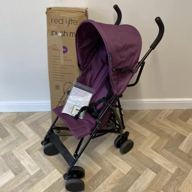 Cochecito cochecito ciruela Red Kite Push Me 2 U cochecito cochecito Precio de venta sugerido por el fabricante £70