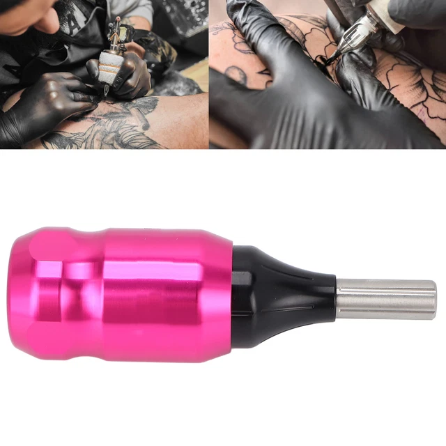 Empuñaduras y tubos de aleación de aluminio para cartucho (rosa roja)