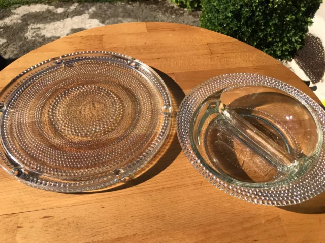 Sous-plat et plat de présentation Art déco