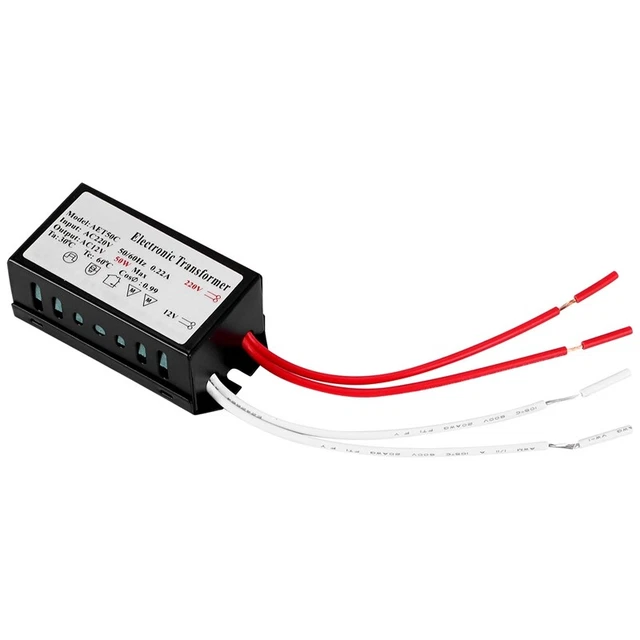Transformateur D'alimentation 50W - Entrée 220V AC / Sortie Double 18V AC - Pour Ampli Audio, Préampli, Cartes 2.1 Canaux - 5